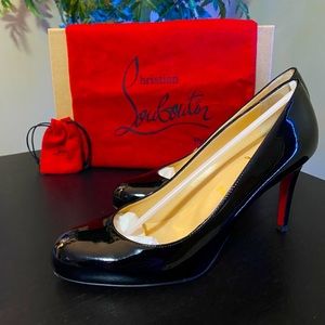 Christian Louboutin Simple Pump 85 Patent Calf
